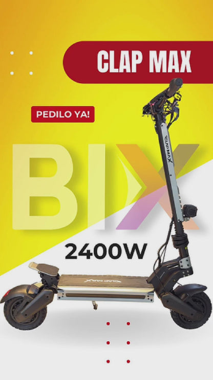 Monopatín Eléctrico CLAP MAX 2400W