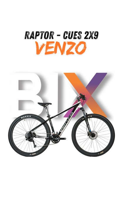 Venzo Raptor 2x9 CUES